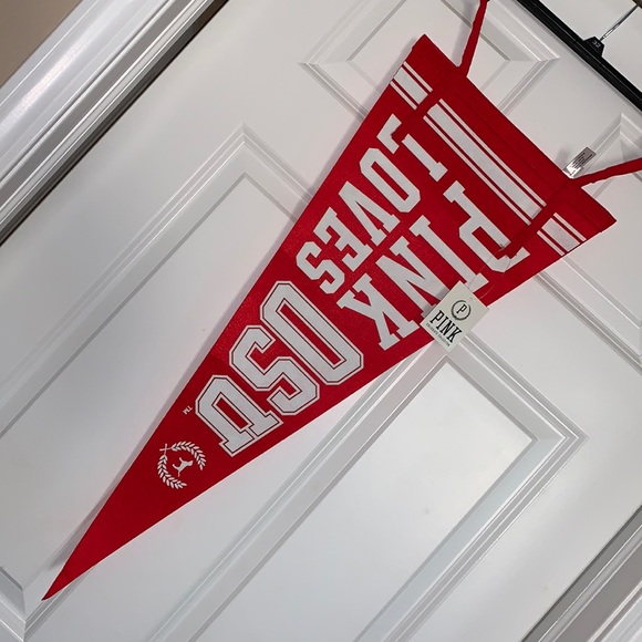 NWT VS PINK OSU Ohio State Pennant Flag - Picture 2 of 5